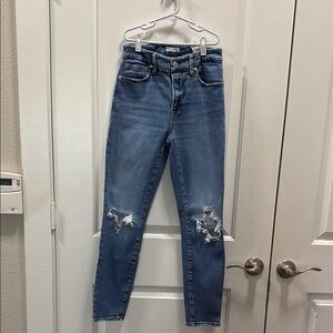 Good American Blue Distressed Women's Jeans